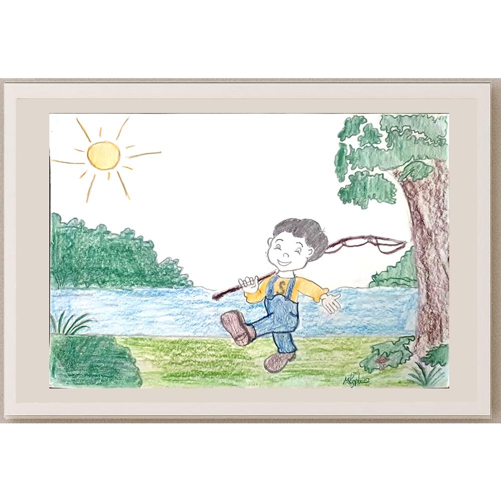 Magdelena Kepka 29x21cm Orijinal Karikatür BOD01120