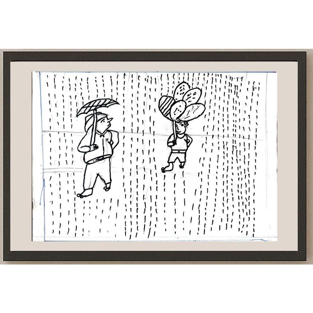 Sandeep 29x21cm Orijinal Karikatür BOD01121