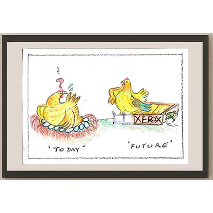 Satwik 29x21cm Orijinal Karikatür BOD01122
