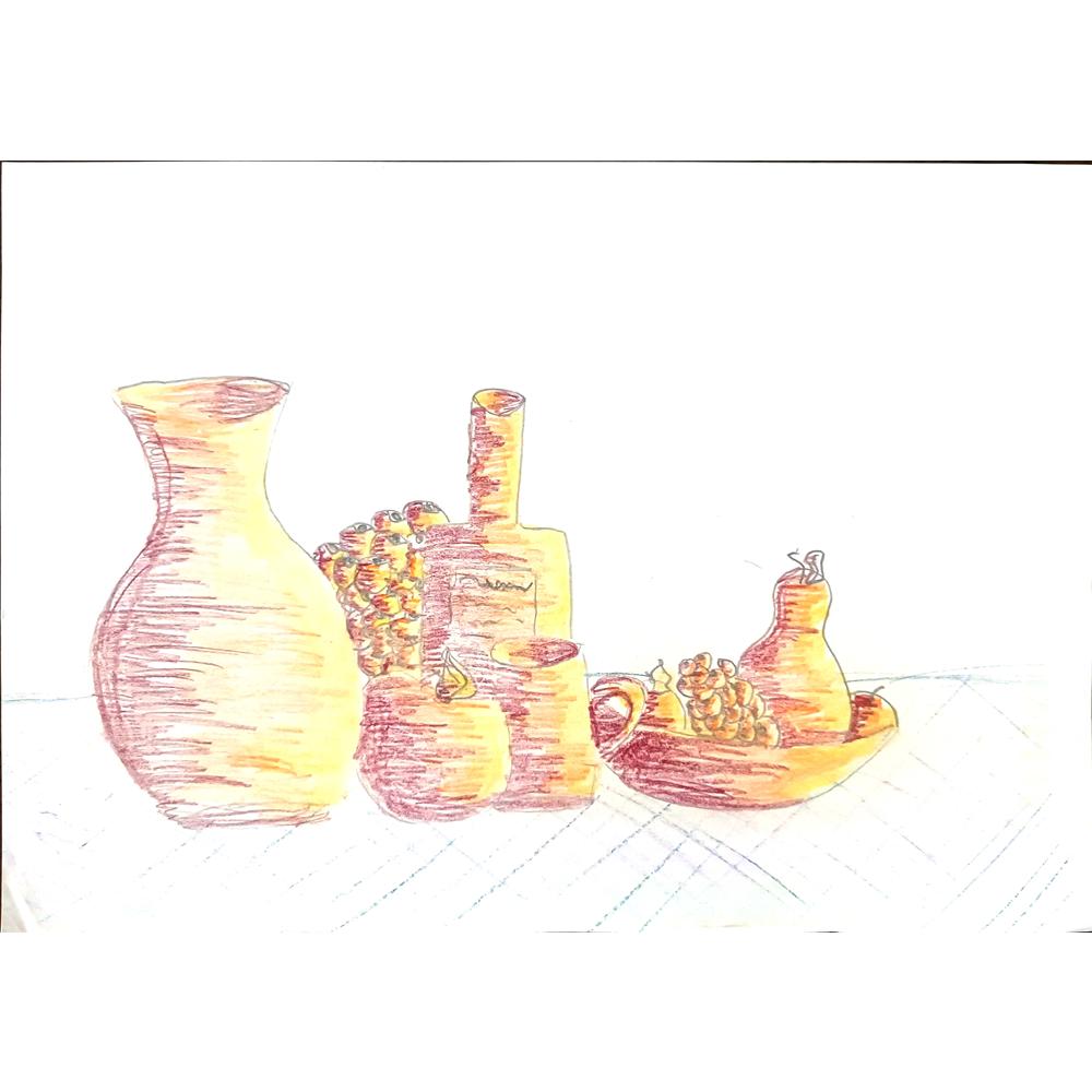 Wioletta Markiewise 29x21cm Orijinal Karikatür BOD01128