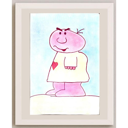 Martyna Jablonska 29x21cm Orijinal Karikatür BOD01132
