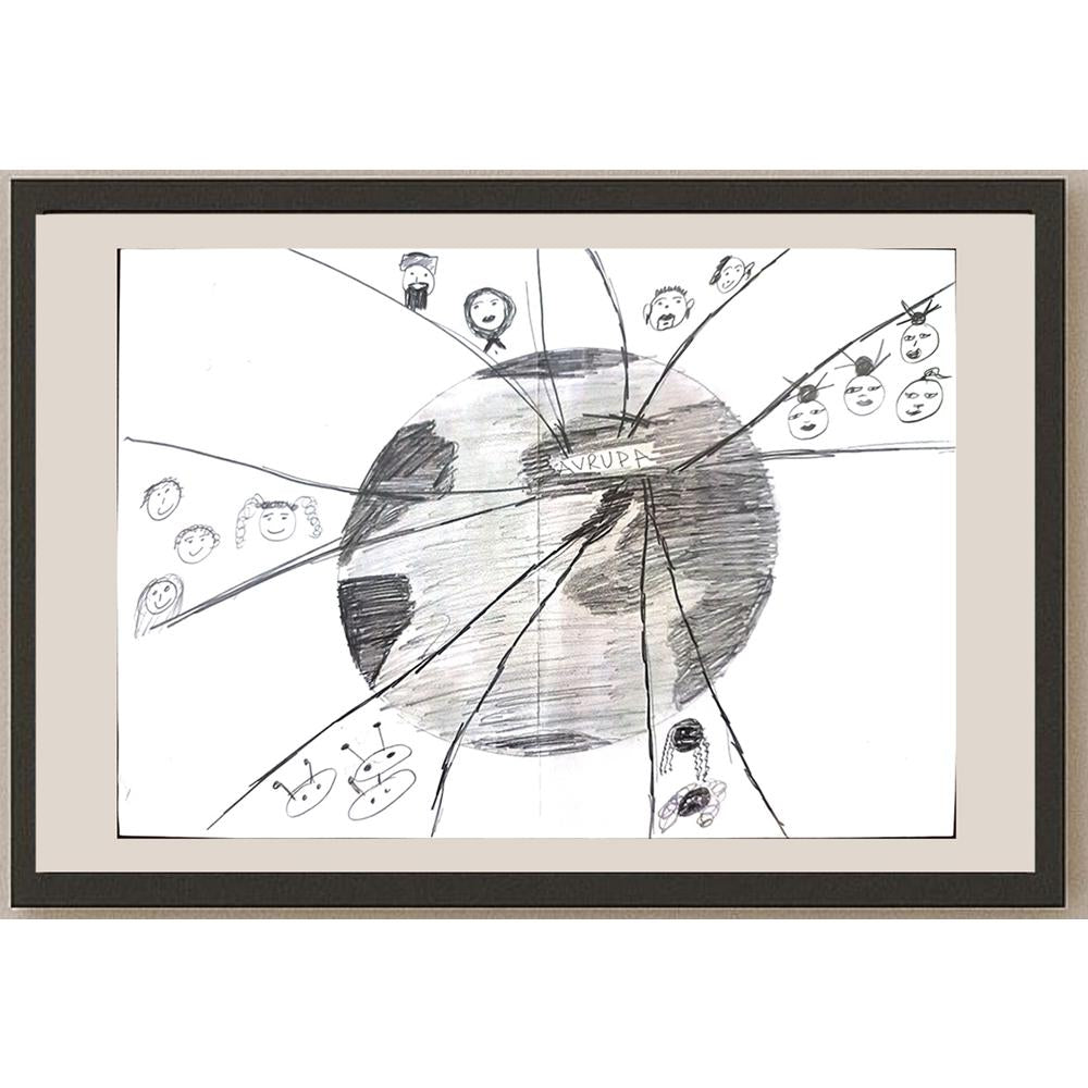 Yasemin Kaşıkçı 29x21cm Orijinal Karikatür BOD01152