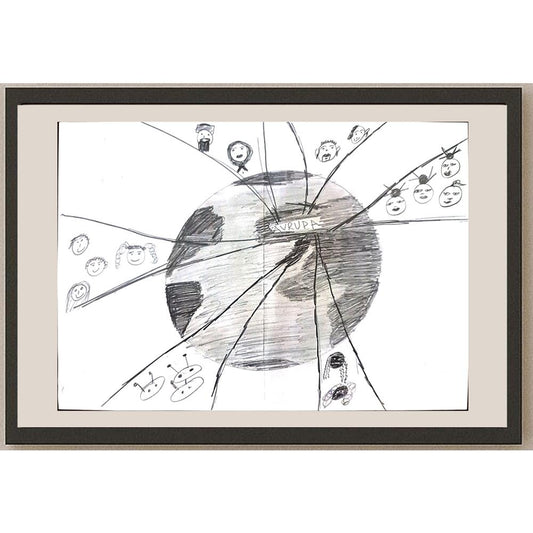 Yasemin Kaşıkçı 29x21cm Orijinal Karikatür BOD01152