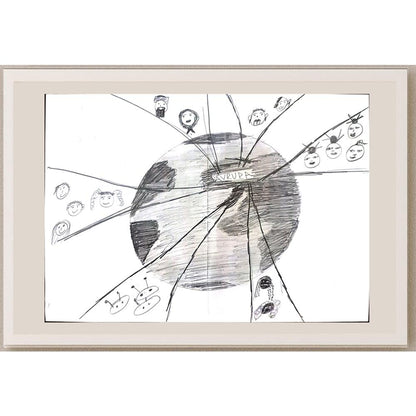 Yasemin Kaşıkçı 29x21cm Orijinal Karikatür BOD01152
