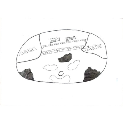 Oğuzhan Ayvaz 29x21cm Orijinal Karikatür BOD01154