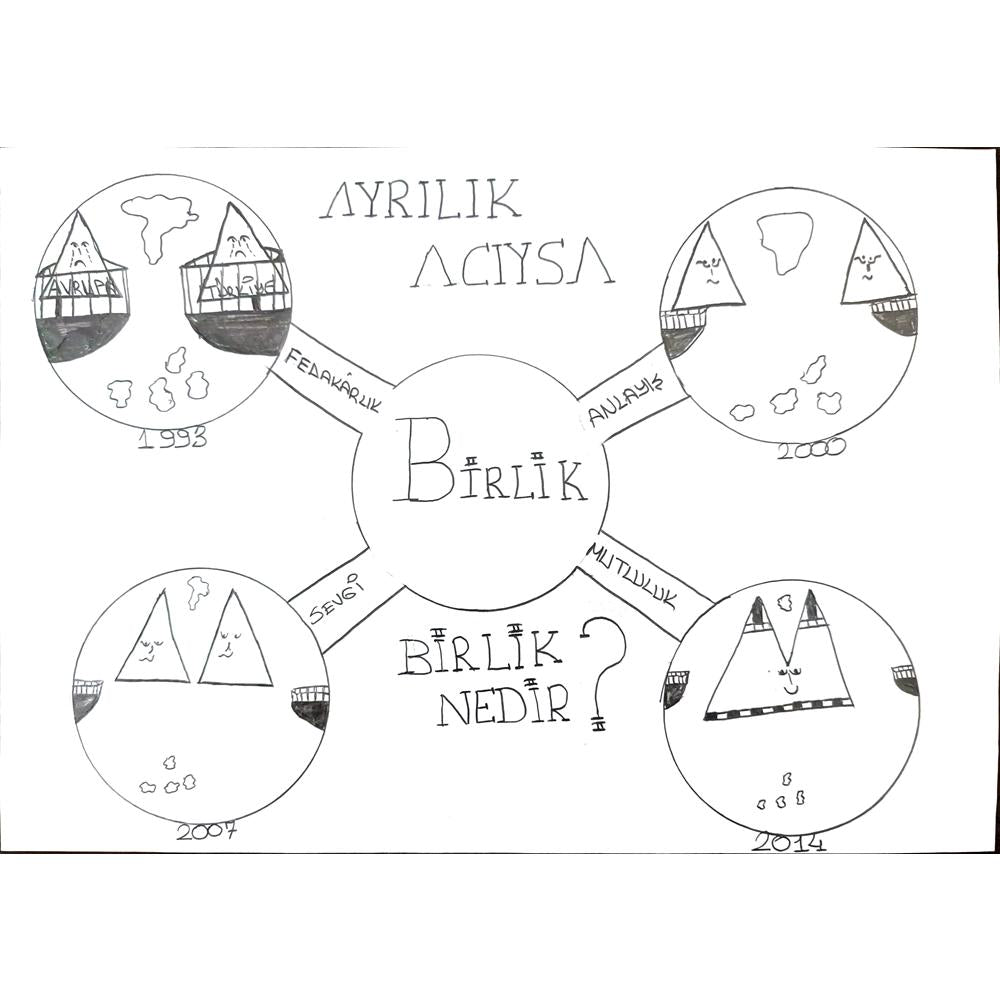 Oğuzhan Ayvaz 29x21cm Orijinal Karikatür BOD01155