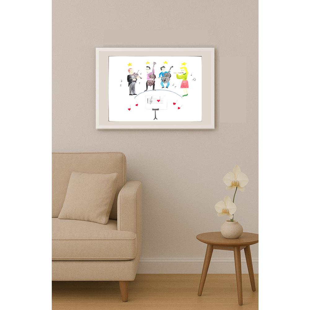 Burcu Mit 29x21cm Orijinal Karikatür BOD01162