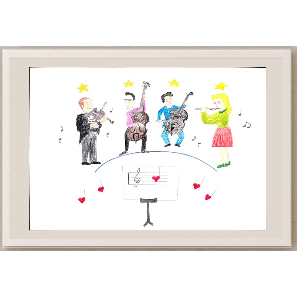 Burcu Mit 29x21cm Orijinal Karikatür BOD01162