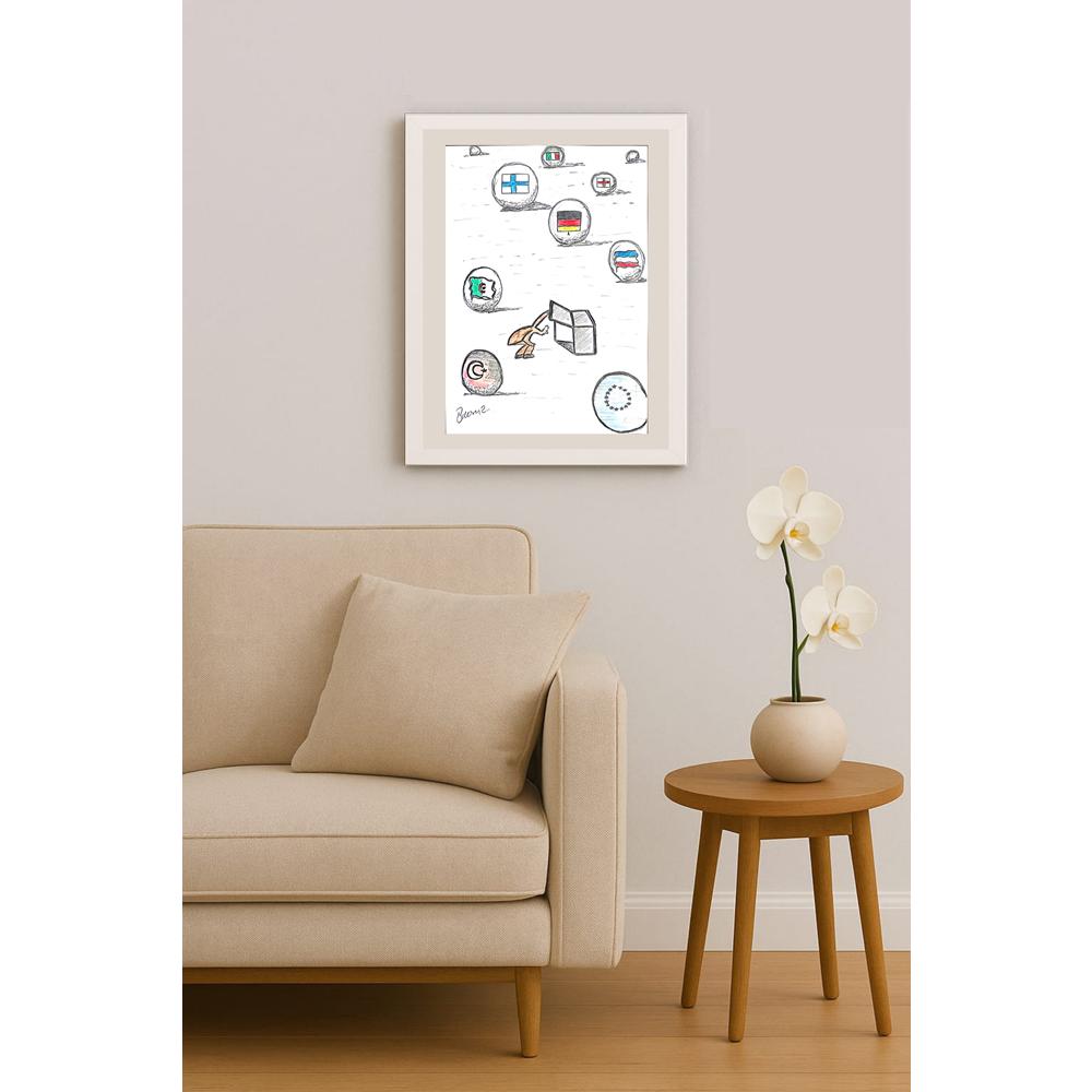 Berkay Koçak 29x21cm Orijinal Karikatür BOD01163