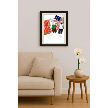 Atakan Akarsu 29x21cm Orijinal Karikatür BOD01164