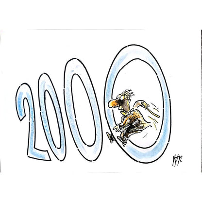 İgnjat Gatalo 35x25cm Orijinal Karikatür BOD01184