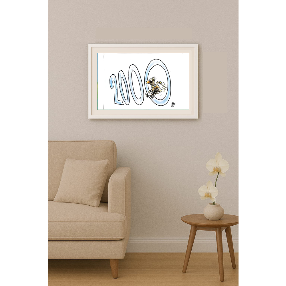 İgnjat Gatalo 35x25cm Orijinal Karikatür BOD01184