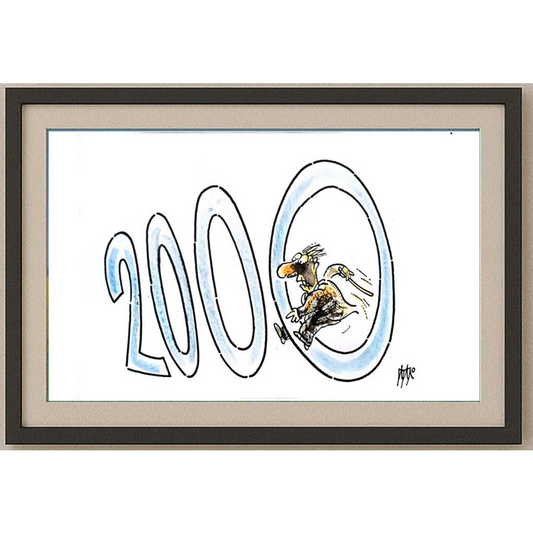 İgnjat Gatalo 35x25cm Orijinal Karikatür BOD01184
