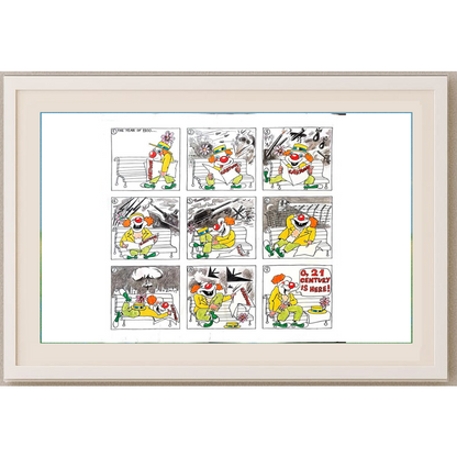 Ivailo Tsvetkov 35x33cm Orijinal Karikatür BOD01186