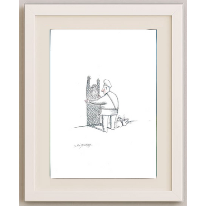 Sepideh Anjomrooz 29x21cm Orijinal Karikatür BOD01199