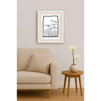 Ümit Öğmel 43x30cm Orijinal Karikatür BOD01212