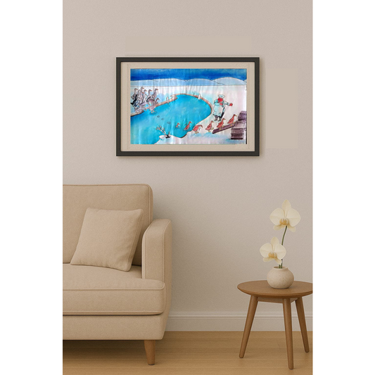 Sun Shen Ying 35x25cm Orijinal Karikatür BOD01216