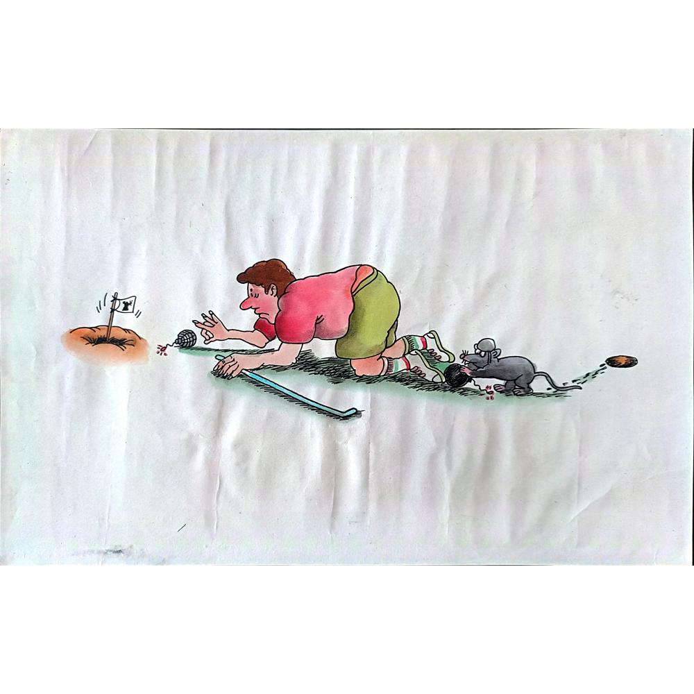 Sun Shen Ying 29x21cm Orijinal Karikatür BOD01217