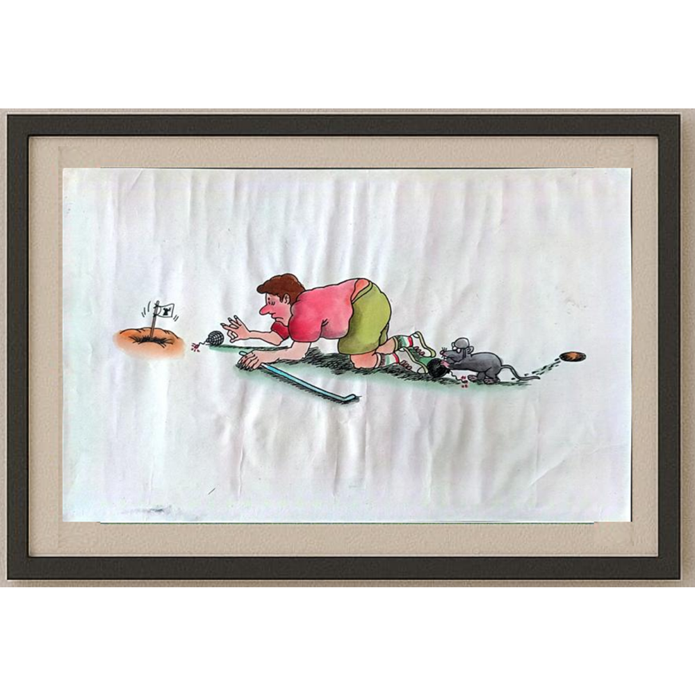 Sun Shen Ying 29x21cm Orijinal Karikatür BOD01217