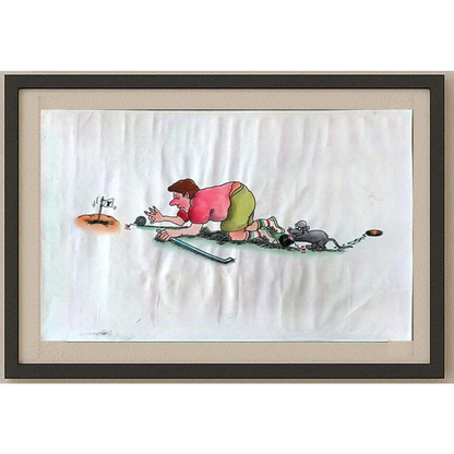 Sun Shen Ying 29x21cm Orijinal Karikatür BOD01217