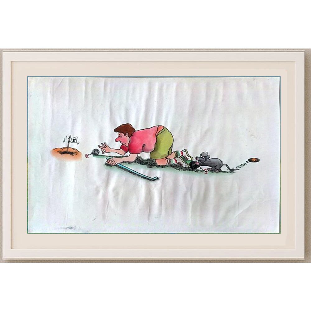 Sun Shen Ying 29x21cm Orijinal Karikatür BOD01217