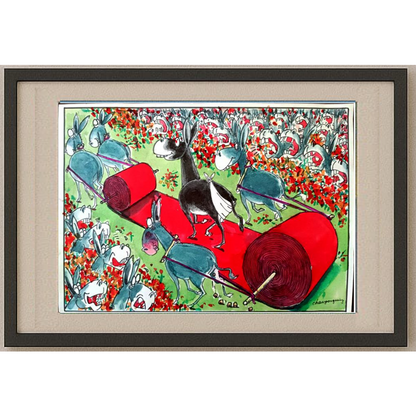 Sun Shen Ying 29x21cm Orijinal Karikatür BOD01220