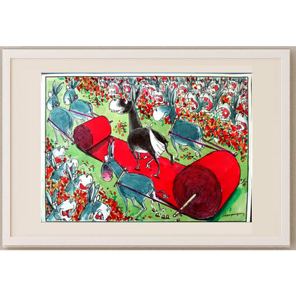 Sun Shen Ying 29x21cm Orijinal Karikatür BOD01220