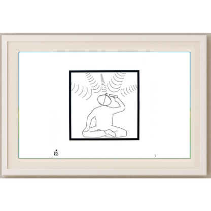 Mehdi Zarnoosheh Farahani 20x20cm Orijinal Karikatür BOD01239