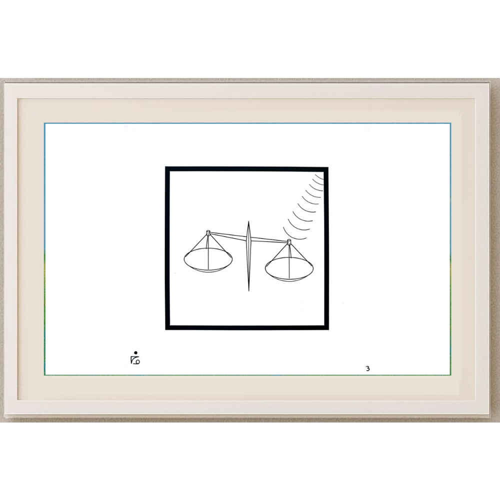 Mehdi Zarnoosheh Farahani 20x20cm Orijinal Karikatür BOD01240