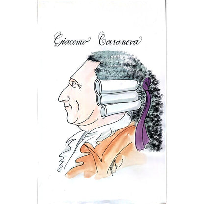 Frantisek Kratochvil 43x30cm Orijinal Karikatür BOD01261