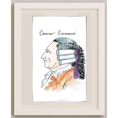 Frantisek Kratochvil 43x30cm Orijinal Karikatür BOD01261