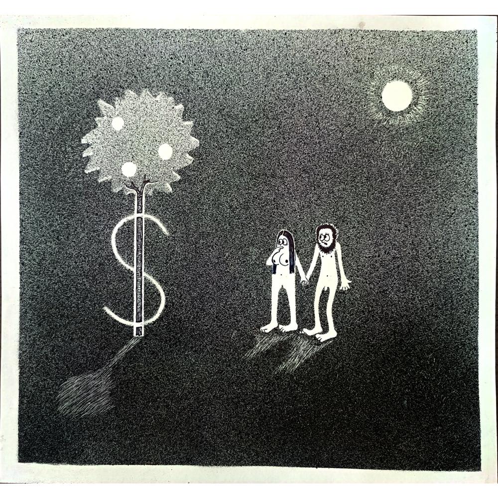 Zdravko Beshendgiev 35x35cm Orijinal Karikatür BOD01264