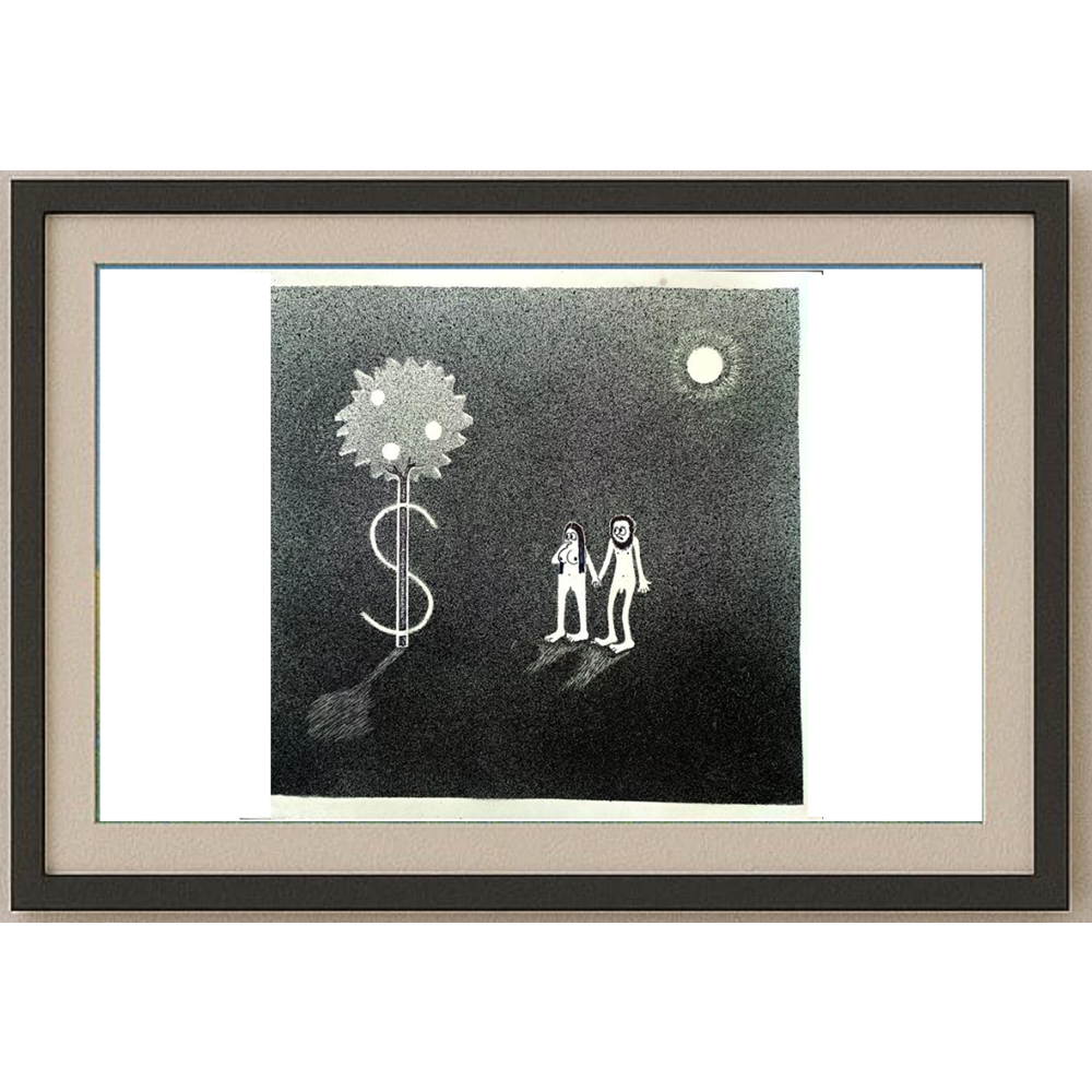 Zdravko Beshendgiev 35x35cm Orijinal Karikatür BOD01264