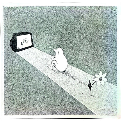 Zdravko Beshendgiev 35x35cm Orijinal Karikatür BOD01265