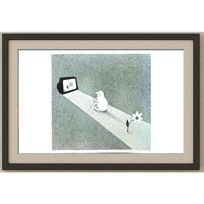 Zdravko Beshendgiev 35x35cm Orijinal Karikatür BOD01265