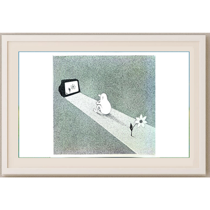 Zdravko Beshendgiev 35x35cm Orijinal Karikatür BOD01265