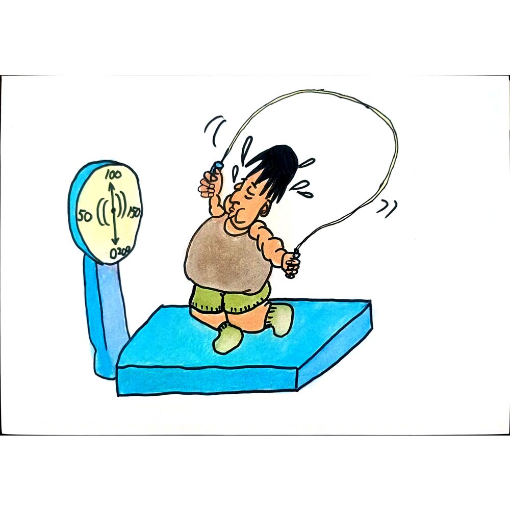 Hao Kai 29x21cm Orijinal Karikatür BOD01268