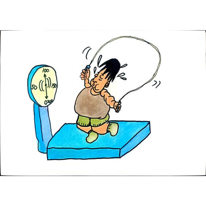 Hao Kai 29x21cm Orijinal Karikatür BOD01268