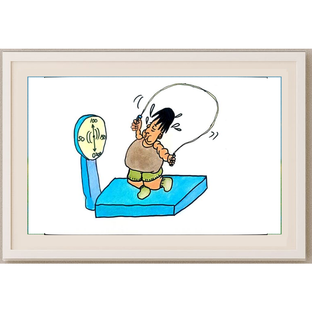 Hao Kai 29x21cm Orijinal Karikatür BOD01268
