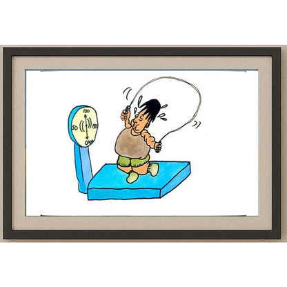 Hao Kai 29x21cm Orijinal Karikatür BOD01268