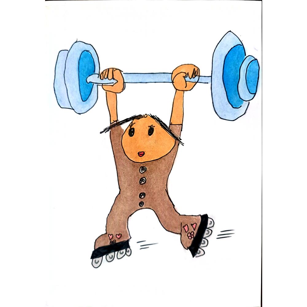 Jin Wen Wang 29x21cm Orijinal Karikatür BOD01276