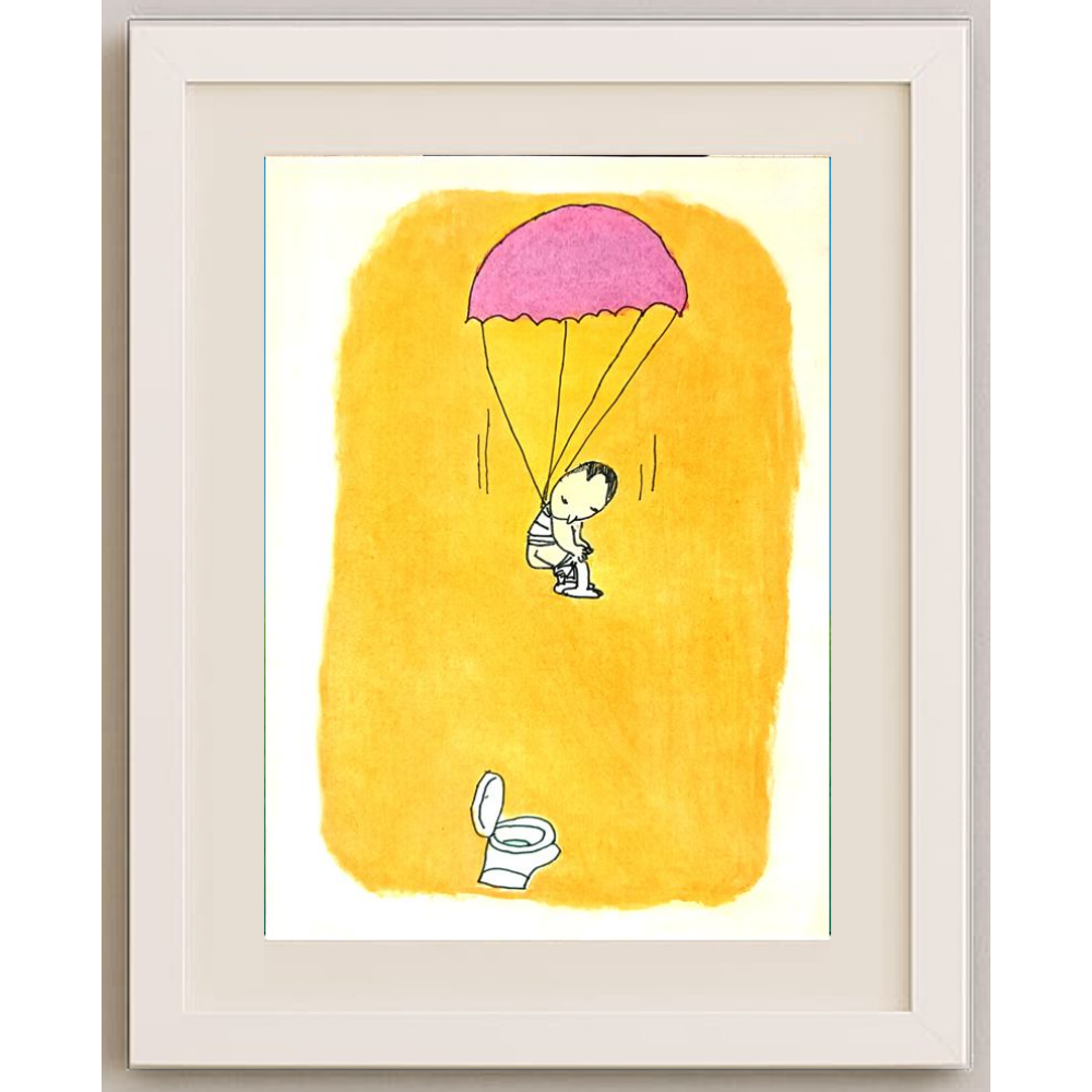 Jin Wen Wang 29x21cm Orijinal Karikatür BOD01280