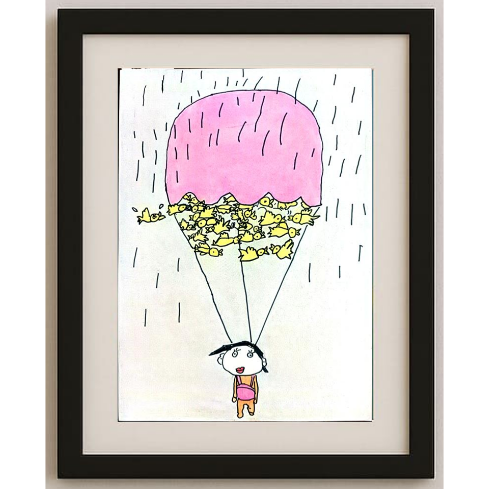 Jin Wen Wang 29x21cm Orijinal Karikatür BOD01284