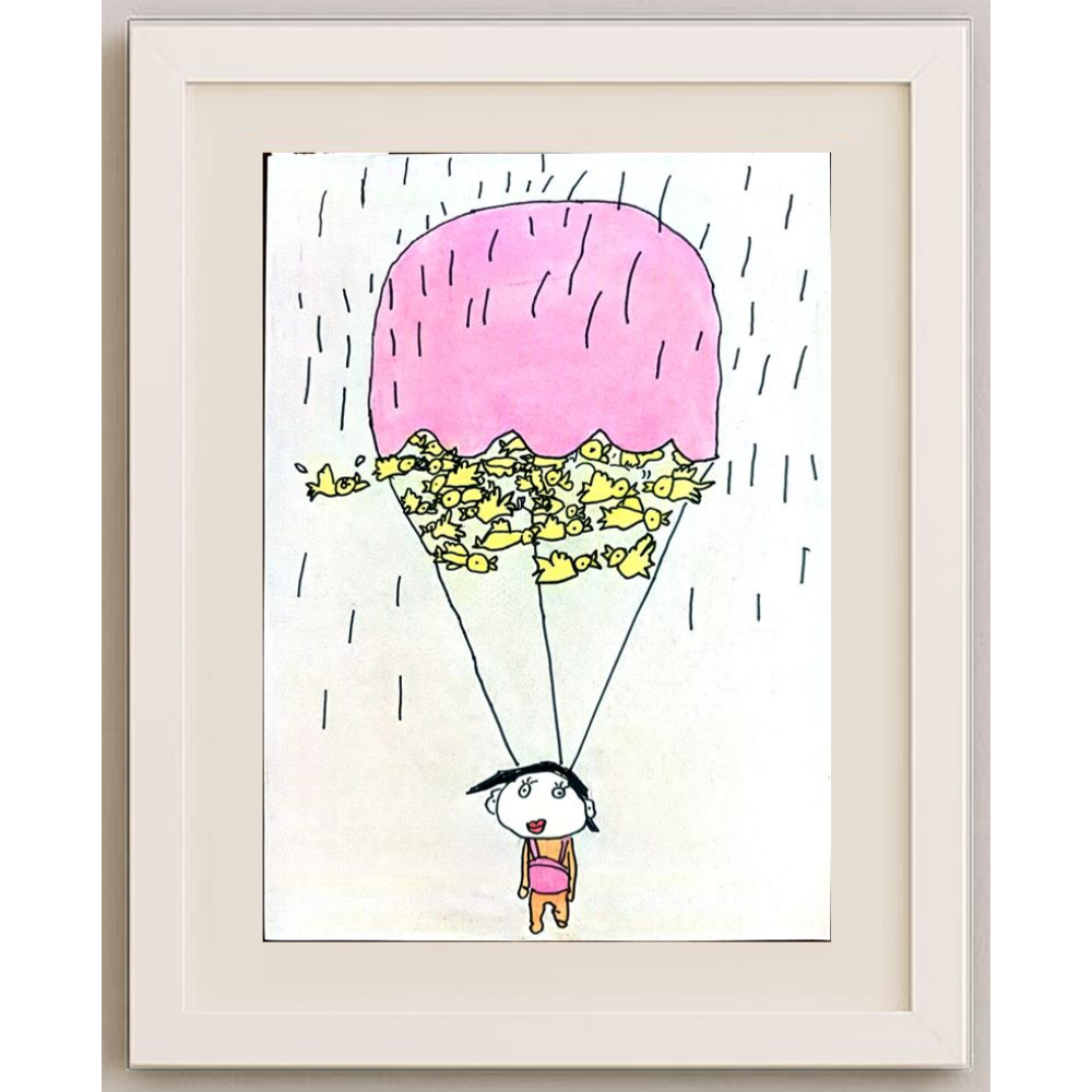 Jin Wen Wang 29x21cm Orijinal Karikatür BOD01284