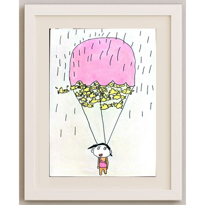 Jin Wen Wang 29x21cm Orijinal Karikatür BOD01284