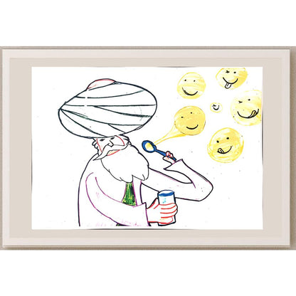 Tunahan Şişek 38x28cm Orijinal Karikatür BOD01296