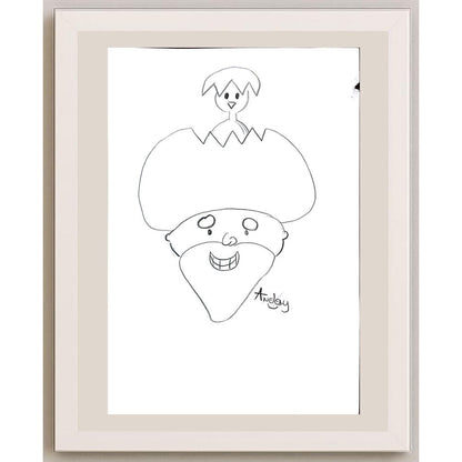 Anday Aykut 29x21cm Orijinal Karikatür BOD01298