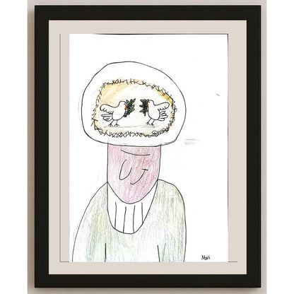 Deniz Koçak 35x25cm Orijinal Karikatür BOD01300