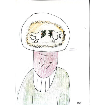 Deniz Koçak 35x25cm Orijinal Karikatür BOD01300
