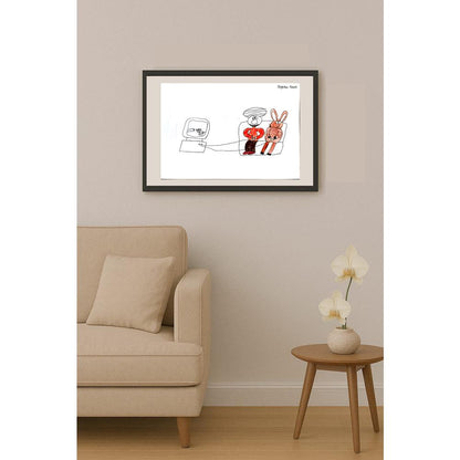 Doğukan Koçak 35x25cm Orijinal Karikatür BOD01301